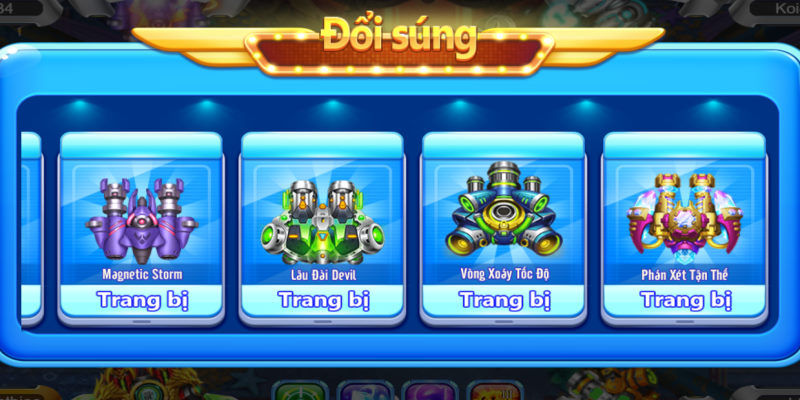 Kho vũ khí đa dạng giúp cuộc chơi trở nên hấp dẫn