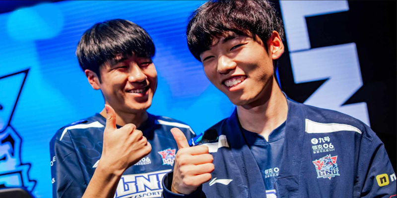 Đội tuyển đạt Á quân LPL hè 2023