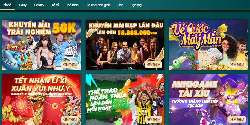 Quà tặng khuyến mãi dành cho người chơi luôn được ưu tiên